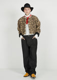 FM91.02 (エフエム91.02) TEDDY BLOUSON_LEOPARD