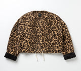 FM91.02 (エフエム91.02) TEDDY BLOUSON_LEOPARD