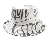 STIGMA(スティグマ)  21 GRAFFITI REVERSIBLE BUCKET HAT WHITE MULTI