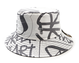 STIGMA(スティグマ)  21 GRAFFITI REVERSIBLE BUCKET HAT WHITE MULTI