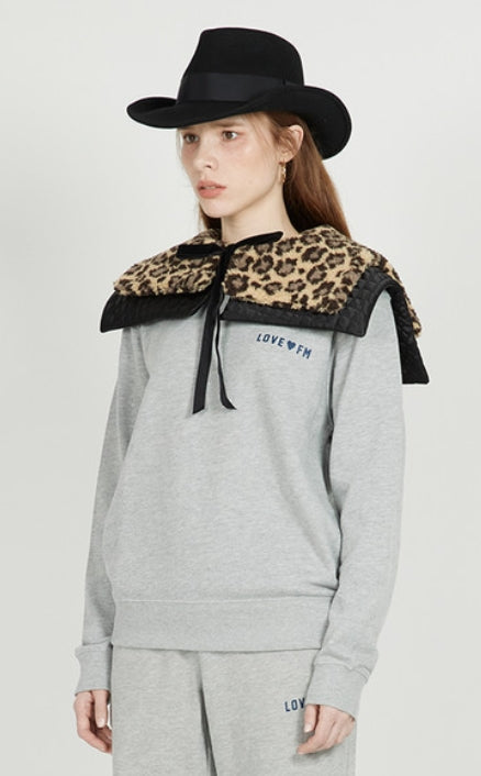 FM91.02 (エフエム91.02) TEDDY SAILOR CAPE_LEOPARD