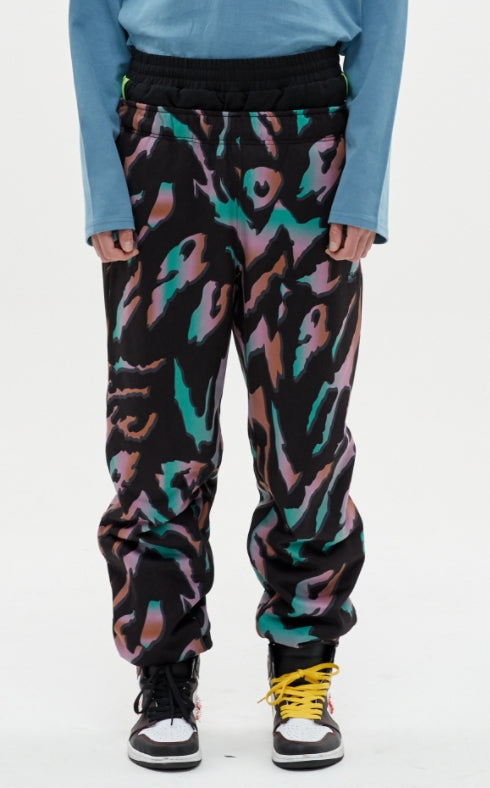 MMIC(エムエムアイシー) LEOPARD JOGGER PANTS
