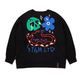 STIGMA(スティグマ)  CARNIVAL OVERSIZED KNIT CARDIGAN BLACK