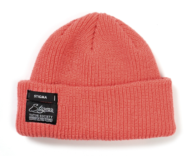 STIGMA(スティグマ)  21 SMILE SHORT BEANIE APRICOT