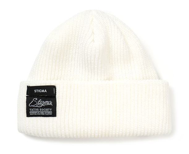 STIGMA(スティグマ)  21 SMILE SHORT BEANIE IVORY