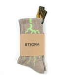 STIGMA(スティグマ)  21 LIGHTNING SKATE SOCKS BEIGE