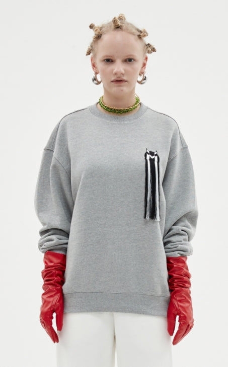 MMIC(エムエムアイシー) VANISHER FLUTTER BASIC SWEAT SHIRT