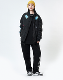 STIGMA(スティグマ)  21 BEAR OVERSIZED MA-1 JACKET BLACK