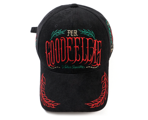 STIGMA(スティグマ)  21 GOODFELLAS VELVET BASEBALL CAP BLACK