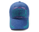 STIGMA(スティグマ)  21 GOODFELLAS VELVET BASEBALL CAP BLUE