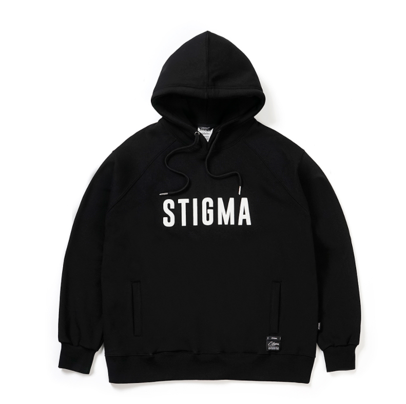 STIGMA(スティグマ)  21 STGM HEAVY SWEAT HOODIE BLACK