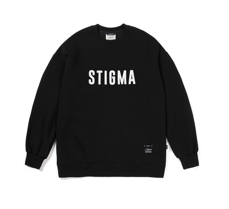STIGMA(スティグマ)  21 STGM HEAVY SWEAT CREWNECK BLACK