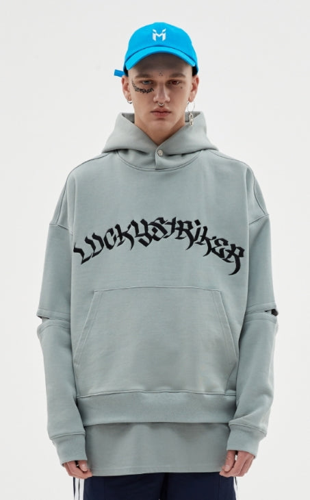 MMIC(エムエムアイシー) OPEN BACK HOODIE