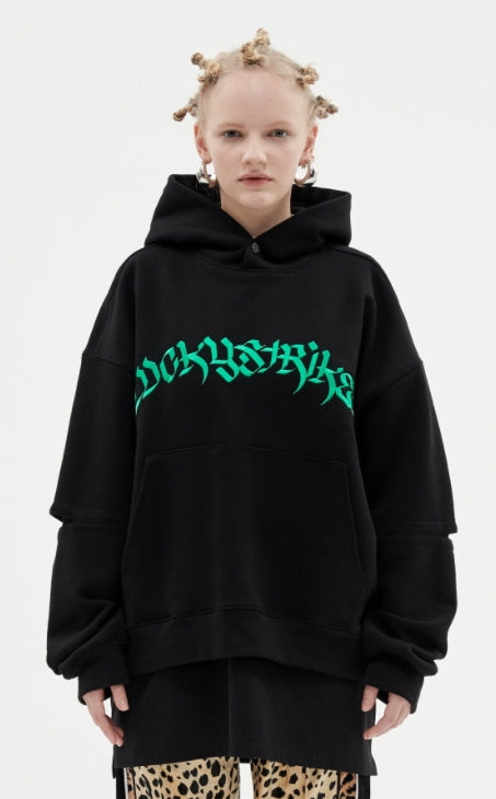 MMIC(エムエムアイシー) OPEN BACK HOODIE