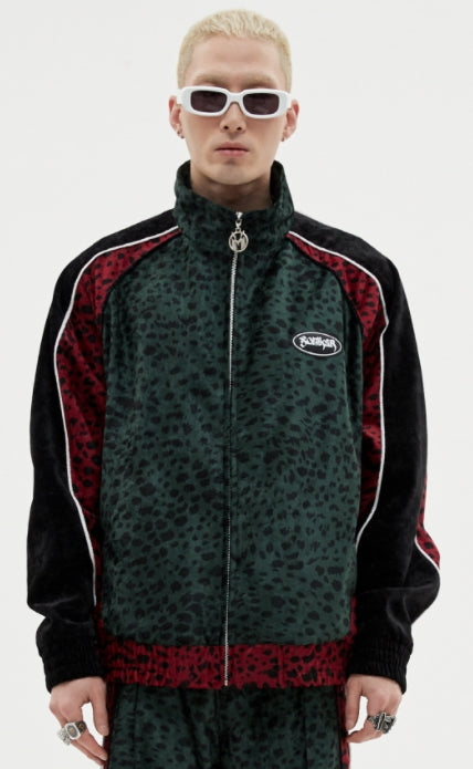 MMIC(エムエムアイシー) LEOPARD VELVET ZIP UP JACKET