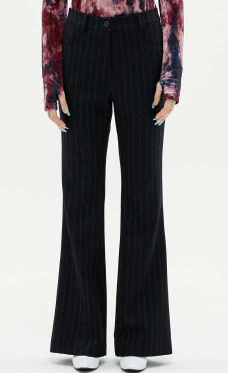 MMIC(エムエムアイシー) STRIPE BOOTS CUT SLACKS