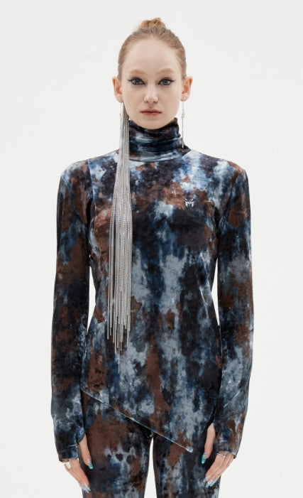 MMIC(エムエムアイシー) HYPER VELVET L/SL TURTLENECK T-SHIRT