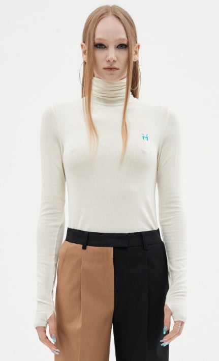 MMIC(エムエムアイシー) WOOL TURTLENECK T-SHIRT
