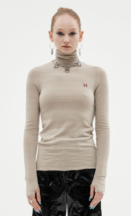 MMIC(エムエムアイシー) WOOL TURTLENECK T-SHIRT