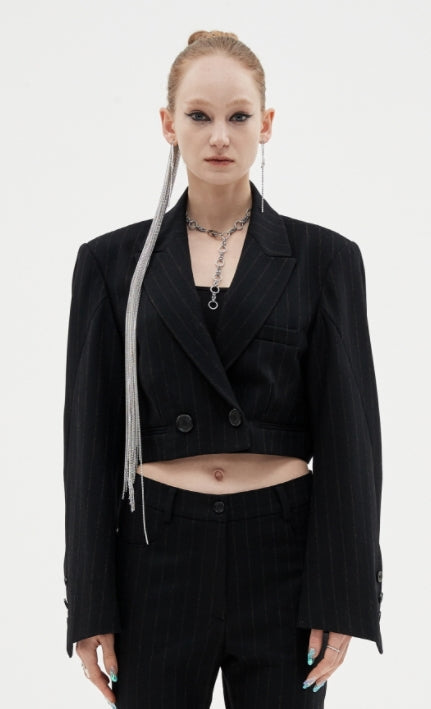 MMIC(エムエムアイシー) STRIPE SHORT BLAZER