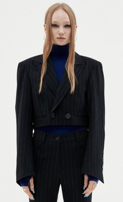 MMIC(エムエムアイシー) STRIPE SHORT BLAZER