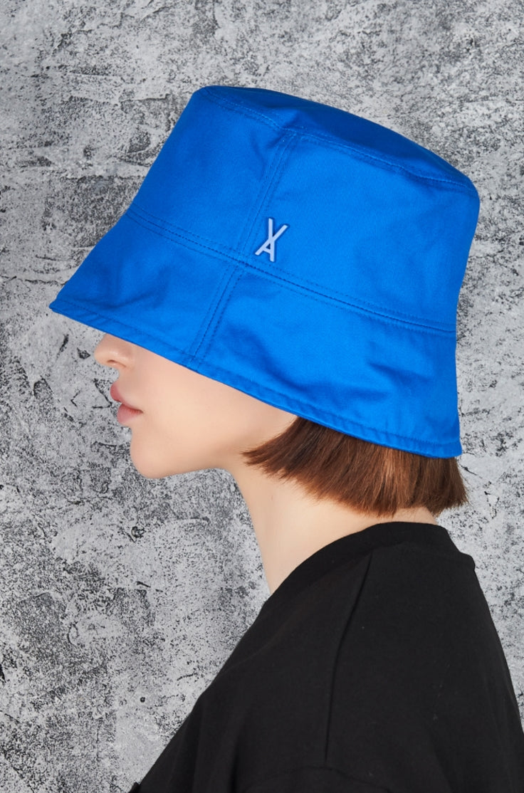 VARZAR(バザール) Stud Drop Over Fit Bucket Hat Blue