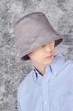 VARZAR(バザール) Stud Drop Over Fit Bucket Hat Grey