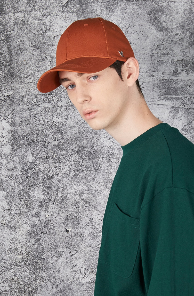 VARZAR(バザール) VZ Stud Over Fit Ball Cap Dark Orange