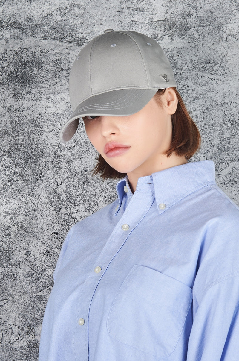 VARZAR(バザール) VZ Stud Over Fit Ball Cap Dark Gray