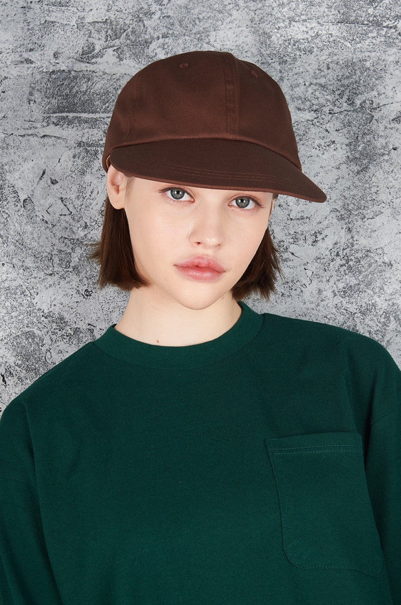 VARZAR(バザール) Ordinary Over Fit Ball Cap Brown