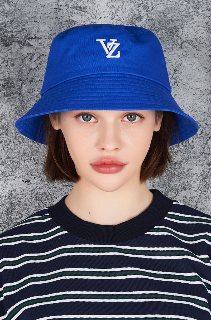 VARZAR(バザール) 3D Monogram Color Bucket Hat Blue