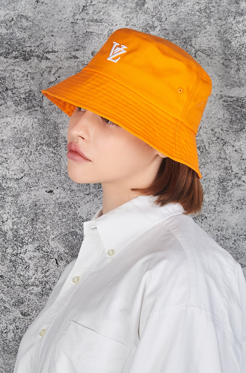 VARZAR(バザール) 3D Monogram Color Bucket Hat Orange