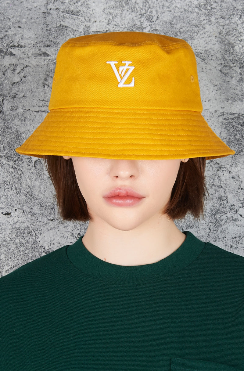 VARZAR(バザール) 3D Monogram Color Bucket Hat Yellow