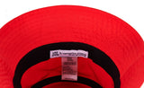 VARZAR(バザール) 3D Monogram Color Bucket Hat Red
