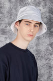 VARZAR(バザール) Monogram Label Color Bucket Hat White