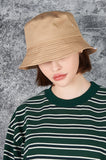 VARZAR(バザール) Monogram Label Color Bucket Hat Beige