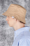 VARZAR(バザール) Monogram Label Color Bucket Hat Beige