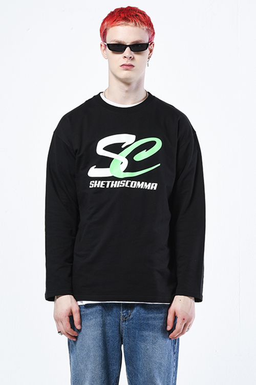 シディスコンマ(SHETHISCOMMA) SC LOGO T