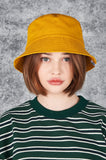 VARZAR(バザール) Monogram Label Color Bucket Hat Yellow