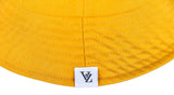 VARZAR(バザール) Monogram Label Color Bucket Hat Yellow