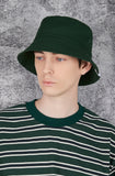 VARZAR(バザール) Monogram Label Color Bucket Hat Green