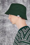 VARZAR(バザール) Monogram Label Color Bucket Hat Green