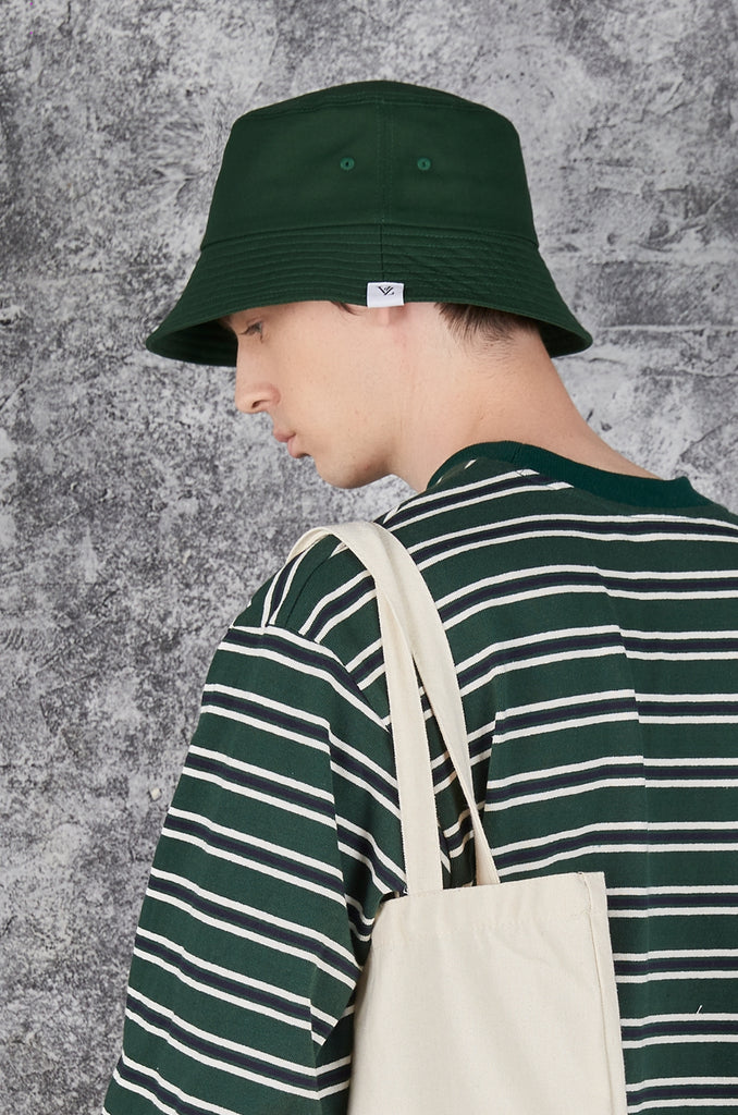 VARZAR Monogram Logo Bucket Hat