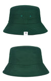 VARZAR(バザール) Monogram Label Color Bucket Hat Green