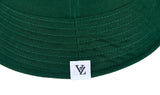 VARZAR(バザール) Monogram Label Color Bucket Hat Green