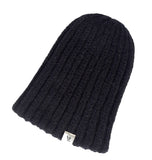 VARZAR(バザール) Monogram Label Long Beanie Black