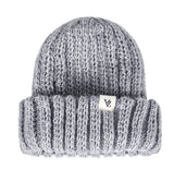 VARZAR(バザール) Monogram Label Long Beanie Gray