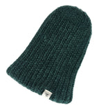 VARZAR(バザール) Monogram Label Long Beanie Green