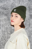 VARZAR(バザール) 3D Monogram Beanie Khaki