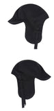 VARZAR(バザール) Stud Logo Over Fit Wool Trooper Hat Black